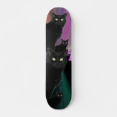 Black Cat Skateboard (Vorne)