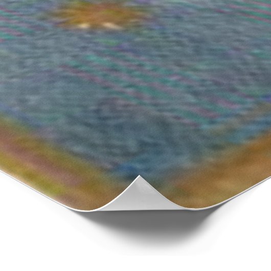 Black Cat Skeleton Ghost Hexendemon Poster (Ecke)