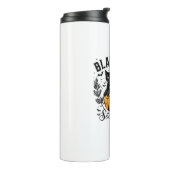 Black Cat Social Club, Halloween, Coquette, Gothic Thermosbecher (Nach links gedreht)