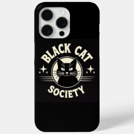 Black Cat Society Case-Mate iPhone Hülle