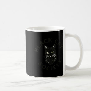 Black Cat Society Missverstandene Katzenaufklärung Kaffeetasse