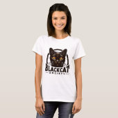 Black Cat Society T - Shirt (Vorne ganz)
