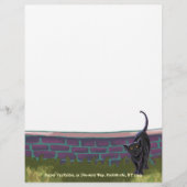 Black Cat Stationery (Vorderseite)