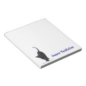 Black Cat Stationery Notizblock (angewinkelt)