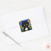 Black Cat Stickers Creationarts (Umschlag)