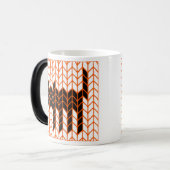 BLACK CAT STRICK Morphing Tasse (Vorderseite Links)