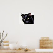 Black Cat Sumio Poster (Küche)