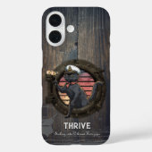 Black Cat Sunset: Eine Reise zu THRIVE Case-Mate iPhone Hülle (Rückseite)