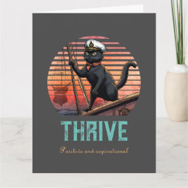 Black Cat Sunset: Eine Reise zu THRIVE Karte