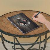 Black Cat Sunset: Eine Reise zu THRIVE Notizblock