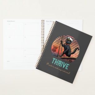Black Cat Sunset: Eine Reise zu THRIVE Planer