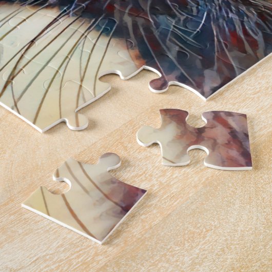 Black Cat Sweet Face Art Puzzle (Seite)