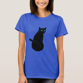 Black Cat T - Shirt (Vorderseite)