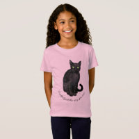 Black Cat T - Shirt