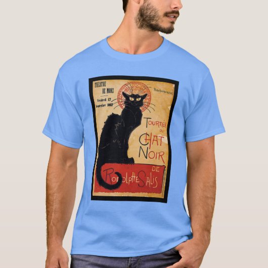 Black cat T-Shirt (Vorderseite)