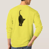Black Cat T - Shirt (Rückseite)