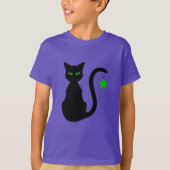 Black Cat T - Shirt (Child) (Vorderseite)
