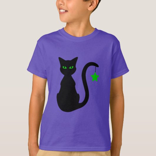 Black Cat T - Shirt (Child) (Vorderseite)