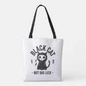 Black cat tasche (Rückseite)