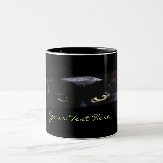 Black Cat Tasse (Mittel)