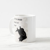 Black Cat Tasse (Vorderseite Links)