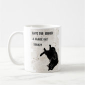 Black Cat Tasse (Links)