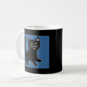 Black Cat Tasse (Vorderseite Links)