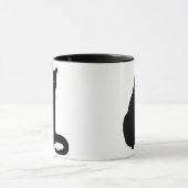 Black Cat Tasse Nummer 1 (Zentrum)