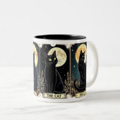 Black Cat Tasse Tarot Kaffee Cup Katzenjammer Gesc (VorderseiteRechts)