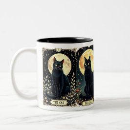 Black Cat Tasse Tarot Kaffee Cup Katzenjammer Gesc