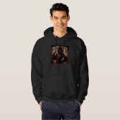 Black Cat Teacher Fried Chicken Hoodie (Vorne ganz)