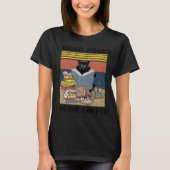 Black Cat Thatu2019s Was ich lese Bücher ich Drin T-Shirt (Vorderseite)