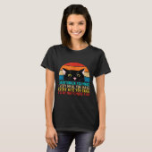 Black Cat Themed Every Snack You Make Retro Peekin T-Shirt (Vorne ganz)