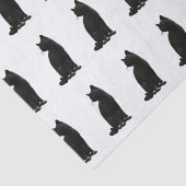 Black Cat Tissue Paper Seidenpapier (Ausschnitt)