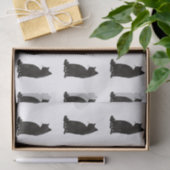 Black Cat Tissue Paper Seidenpapier (Geschenk)
