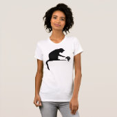  Black Cat Toss Republican off the Table T-Shirt (Vorne ganz)