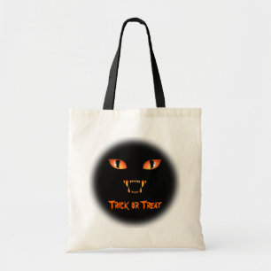 Black Cat Tote Bag Halloween Trick oder Treat Bag Tragetasche