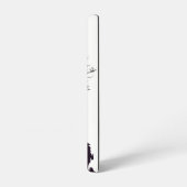 Black Cat Tree Samsung Galaxy Case – White Samsung Galaxy Hülle (Linke Seite)