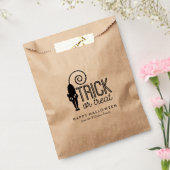 Black Cat Trick oder Treat Halloween Geschenktütchen (Versiegelt)