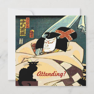 Black Cat und Japaner, Attending? Einladung