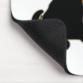 Black Cat und Pumpkin Mousepad (Ecke)