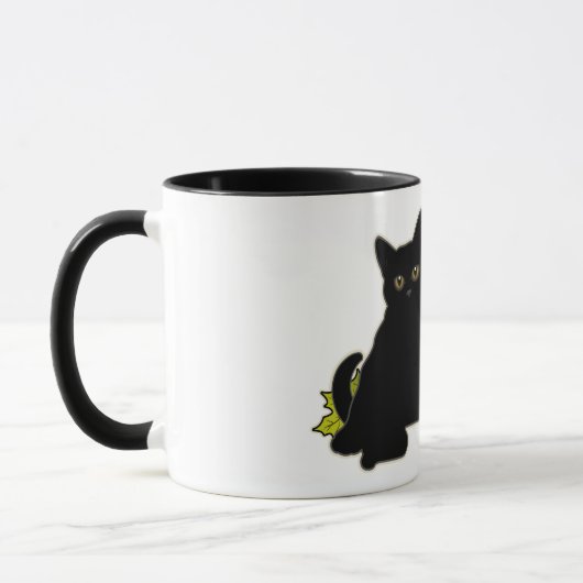 Black Cat und Pumpkin Tasse (Links)