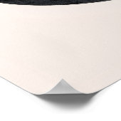 Black Cat und Yellow Sun Poster (Ecke)