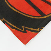 Black Cat Vintag Halloween Steinlen Poster Fleecedecke (Ecke)