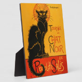 Black Cat Vintag Halloween Steinlen Poster Fotoplatte (Seite)