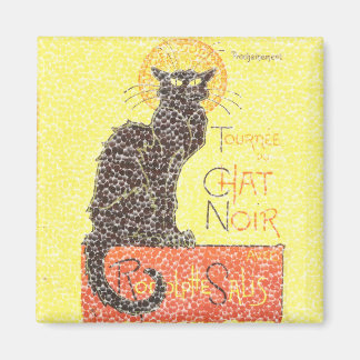 Black Cat Vintag Magnet