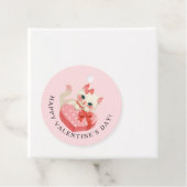 Black Cat Vintage Cat Valentine’s Day Geschenkanhänger (Beispiel)