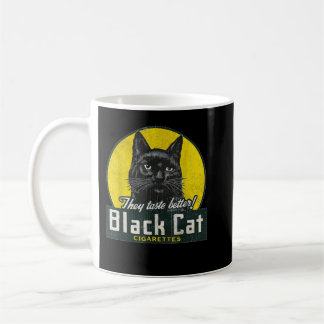 Black Cat Vintage Zigaretten Men Women Lover Kaffeetasse
