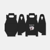 Black Cat von einem magischen Vollmond Danke Geschenkschachtel (Ungefaltet)