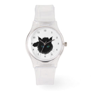 Black Cat Watch Armbanduhr